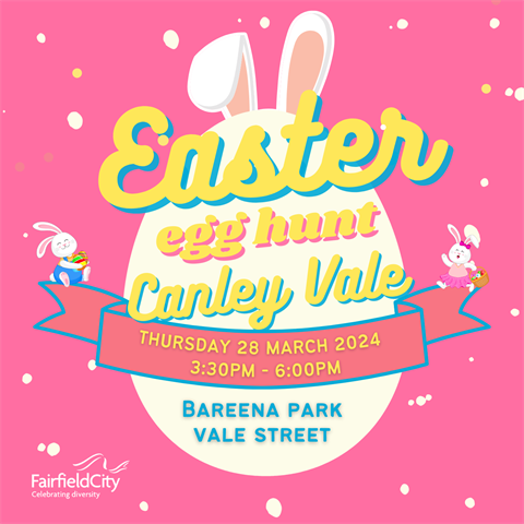 Easter Egg Hunt - Bareena Park Canley Vale - SM tile