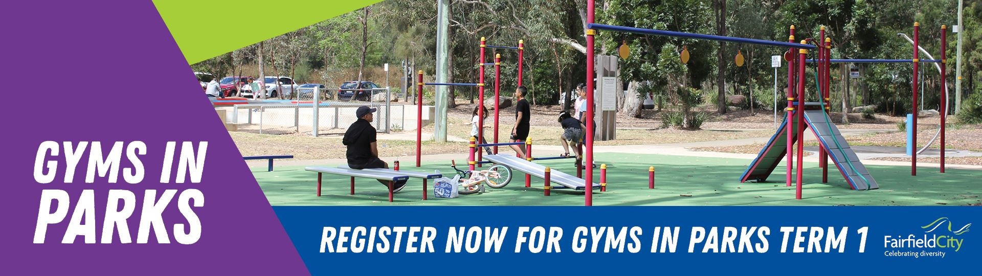 Gyms in Parks at Fairfield City Council.