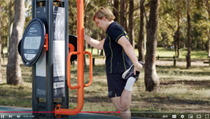 How to use the Stretch Station at Fairfield City's Outdoor Gyms