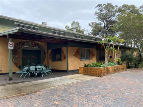 Exterior view of Nalawala Community Centre