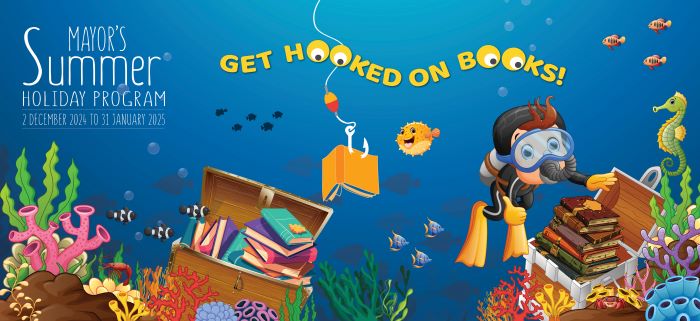 Get hooked on books Mayors summer holiday program 2024 to 2025