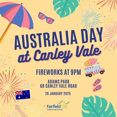 2025 Australia Day at Canley Vale Square Tile