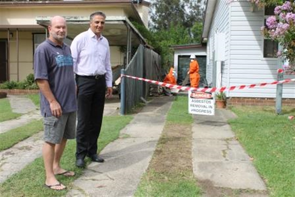 Get rid of loose asbestos from your home for free Fairfield City Council