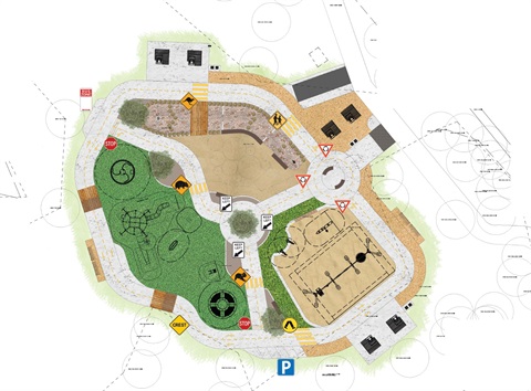 Deerbush Park concept plan