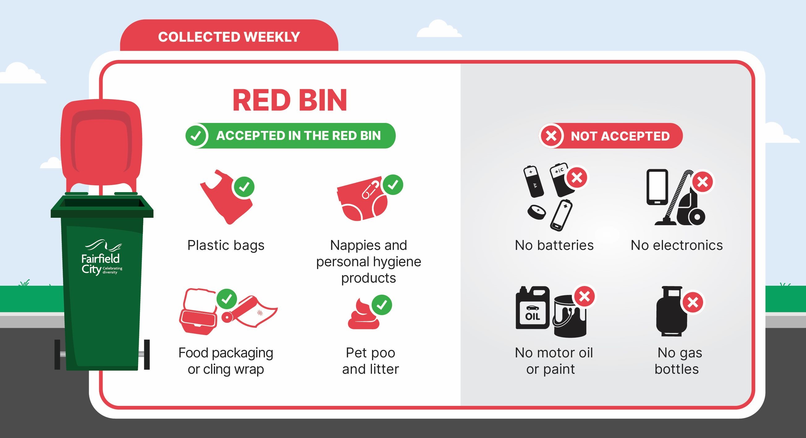 Red Bin Accepted Lanscape